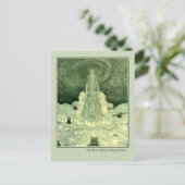 エドムンドダラックイラストレーションズザスノークイーン ポストカード (スタンド正面)