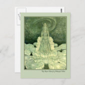 エドムンドダラックイラストレーションズザスノークイーン ポストカード (正面/裏面)