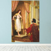 エドムンドブレールレイトン キャンバスプリント (インサイチュ (ウッドフロア))