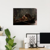 エドムンド・ブレア・レイトン – 危機の時に ポスター (ホームオフィス)