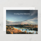 エドモントンの秋、風光明媚な写真 ポストカード (正面/裏面)