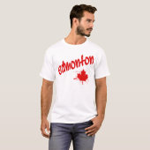 エドモントンの落書き Tシャツ (正面フル)