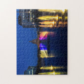 エドモントンアルバータ州立噴水灯 ジグソーパズル (縦)