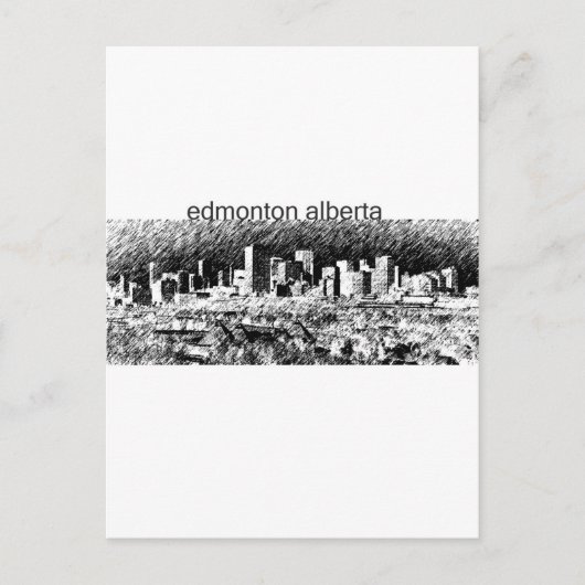 エドモントンアルバータ ポストカード (正面)