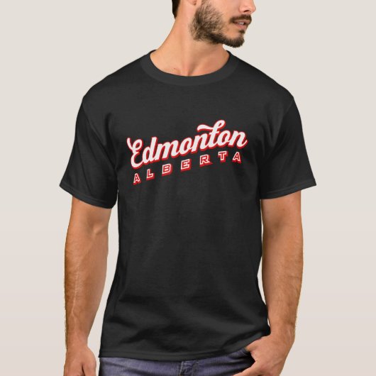 エドモントンアルバータ Tシャツ (正面)