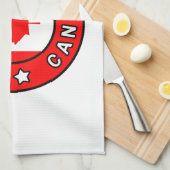 エドモントンカナダ キッチンタオル (四つ折り)