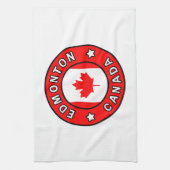 エドモントンカナダ キッチンタオル (縦)