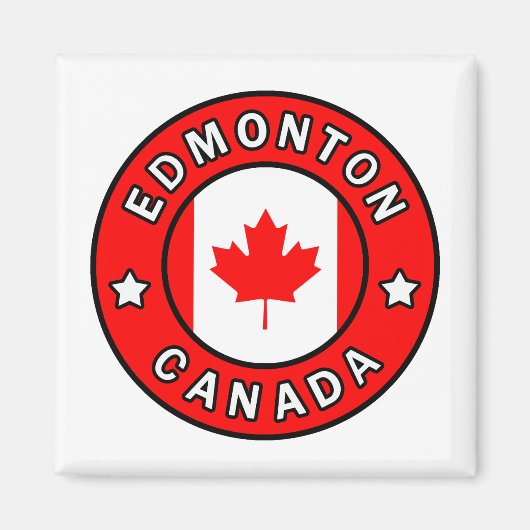 エドモントンカナダ マグネット (正面)