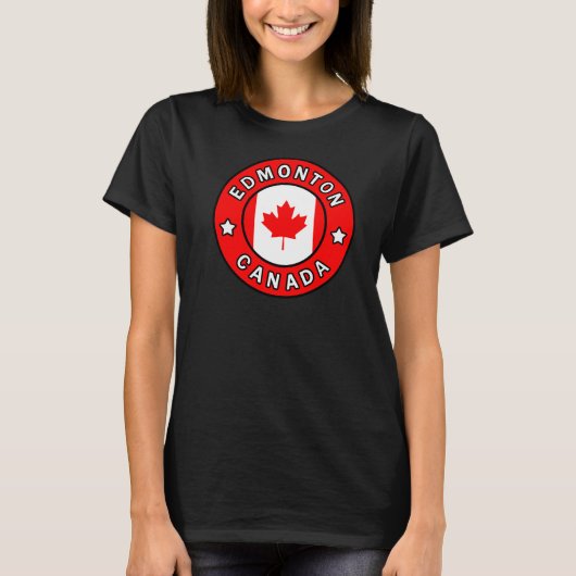エドモントンカナダ Tシャツ (正面)
