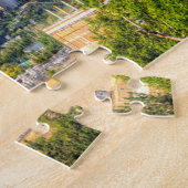 エドモントンシティカナダ。ジグソーパズル ジグソーパズル (側面)