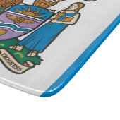 エドモントン国旗（アルバータ、カナダ） カッティングボード (角)