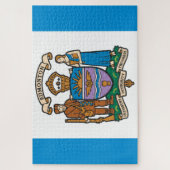 エドモントン国旗(アルバータ、カナダ) ジグソーパズル (縦)