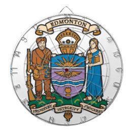 エドモントン国旗（アルバータ、カナダ） ダーツボード