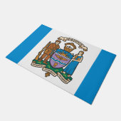 エドモントン国旗（アルバータ、カナダ） ドアマット (アングル)