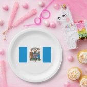 エドモントン国旗（アルバータ、カナダ） ペーパープレート (パーティー)