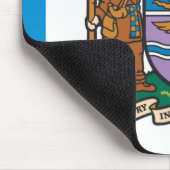 エドモントン国旗(アルバータ、カナダ) マウスパッド (コーナー)