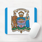 エドモントン国旗(アルバータ、カナダ) マウスパッド (マウス)