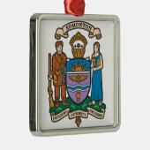 エドモントン国旗（アルバータ、カナダ） メタルオーナメント (右)