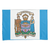 エドモントン国旗（アルバータ、カナダ） 枕カバー (正面右)