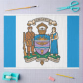 エドモントン国旗(アルバータ、カナダ) 薄葉紙 (クラフト)