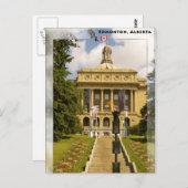 エドモントン・アルバータ州議会はがき ポストカード (正面/裏面)