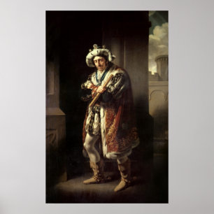 エドモンド・ケアン氏のリチャード3世、1814年 ポスター