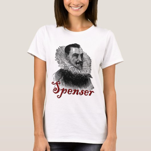 エドモンド・スペンサー・エッチング Tシャツ (正面)