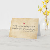 エドモンド・スペンザー14世紀のイギリスの詩人引用文 カード (黄色い花)