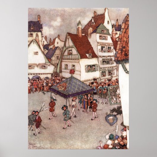 エドモンド・ダラックによる天皇陛下の新しい衣服 ポスター (正面)