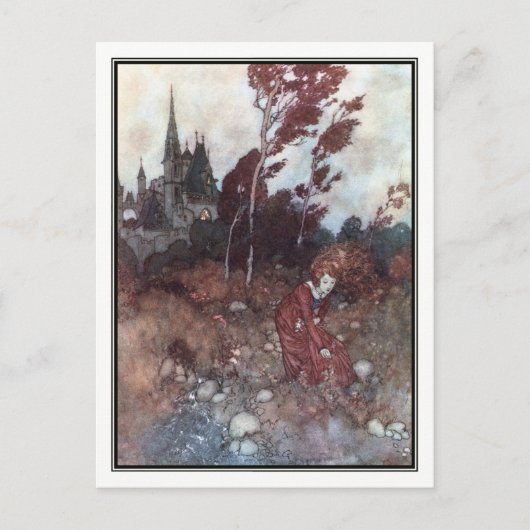 エドモンド・ダラックによる風説物語 ポストカード (正面)