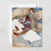 エドモンド・ダラックイラストレーション ポストカード (正面/裏面)