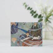 エドモンド・ダラック著「人魚プリンセス」 ポストカード (スタンド正面)