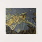 エドモンド・ダラック著「妖精の女王」 タペストリー (正面(横))