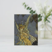 エドモンド・ダラック著「妖精の女王」 ポストカード (スタンド正面)