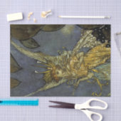 エドモンド・ダラック著「妖精の女王」 薄葉紙 (クラフト)