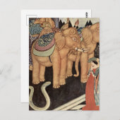 エドモンド・ダラック著「蛇子王子」 ポストカード (正面/裏面)