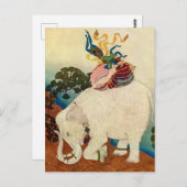 エドモンド・ダラック著「象の真珠」 ポストカード (正面/裏面)