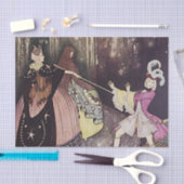 エドモンド·デュラック『青い鳥』 薄葉紙 (クラフト)