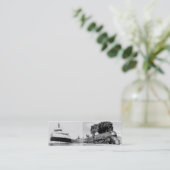 エドモンド・フィッツジェラルドと蒸気機関 スキニー名刺 (スタンド正面)