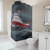 エドモンド・フィッツジェラルドの残骸 シャワーカーテン (インサイチュ)