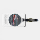 エドモンド・フィッツジェラルドの残骸 ラゲッジタグ (裏面横)