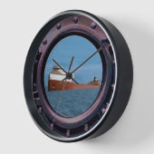 エドモンド・フィッツジェラルドの残骸 壁時計 (傾斜)