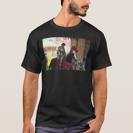 エドモンド・ブレア・レイトンによる「打ち負かされた」 Tシャツ (正面)