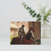 エドモンド・ブレア・レイトンの「消えた」 ポストカード (スタンド正面)