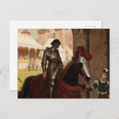 エドモンド・ブレア・レイトンの「消えた」 ポストカード (正面/裏面)