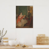 エドモンド・モルビリとテレーズ・モルビリ - エドガル・デガス 美術 ポスター (キッチン)