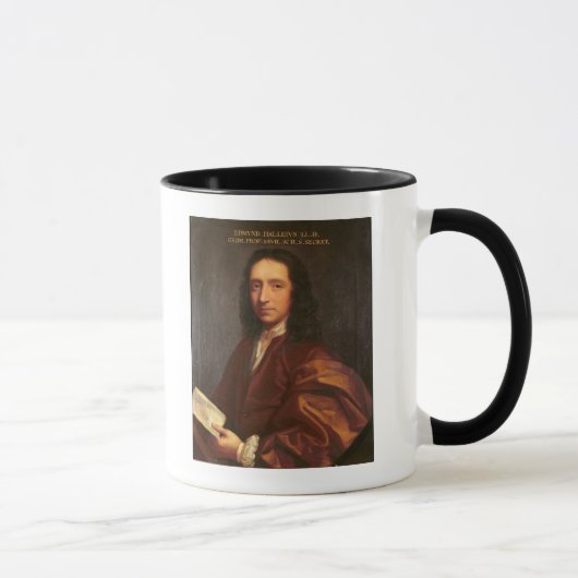 エドモンドHalley、c.1687のポートレート マグカップ (右)