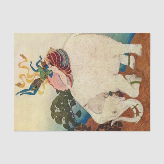 エドモン・デュラック「象の真珠」 薄葉紙 (正面)