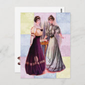 エドワかわいらしルドファッション ポストカード (正面/裏面)