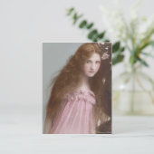 エドワビクトリアンーディアンセピア手彩色葉書1 ポストカード (スタンド正面)